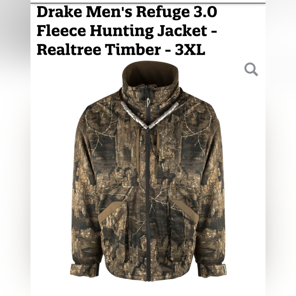 NWT Drake Refuge 3.0 Jacket L